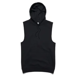 AS Colour Men's Black Stencil Vest Hood