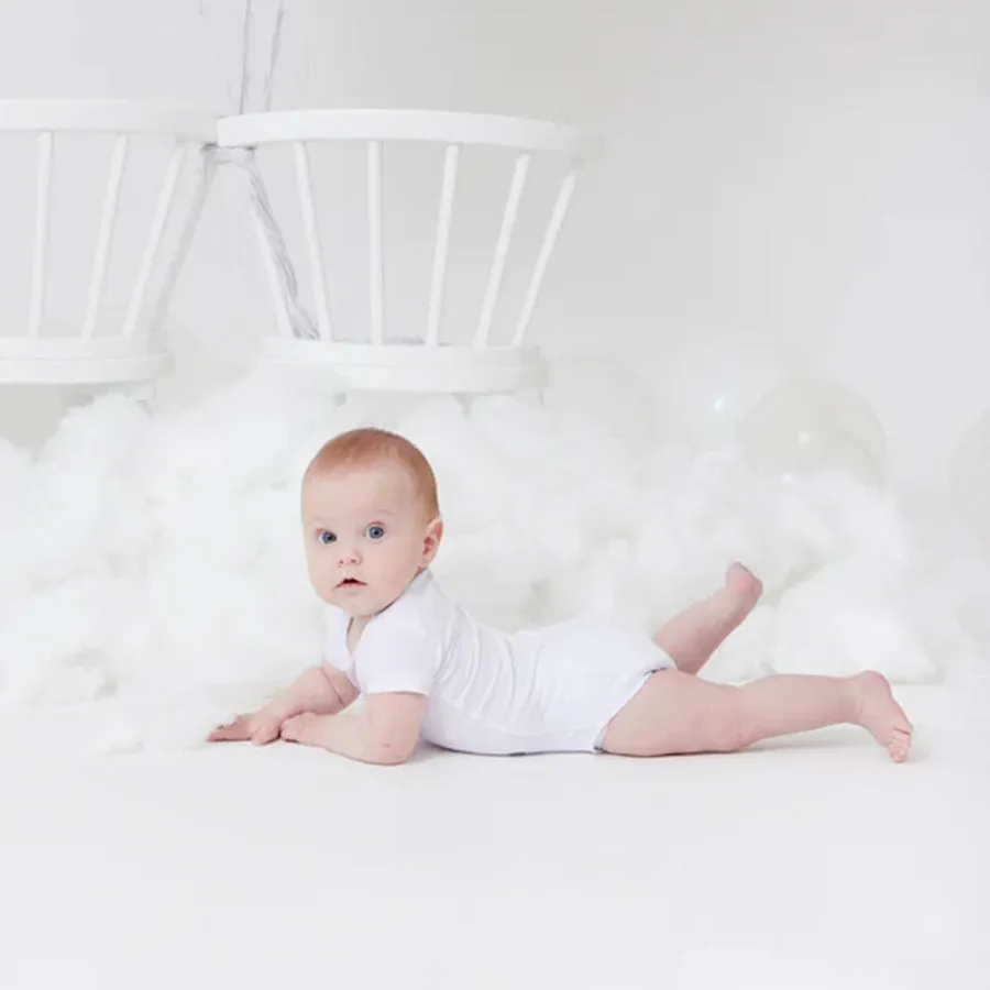 Babies Feathers Short Sleeve Undershirts - 2 Pk.