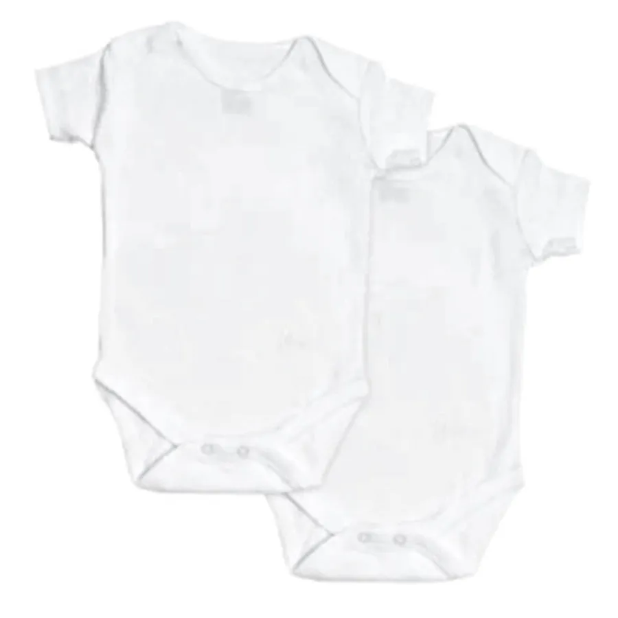 Babies Feathers Short Sleeve Undershirts - 2 Pk.