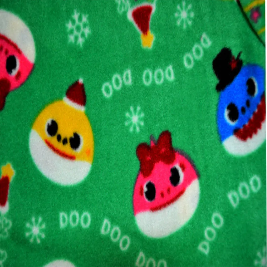 Baby Shark Daddy Shark Christmas Mens Pajama