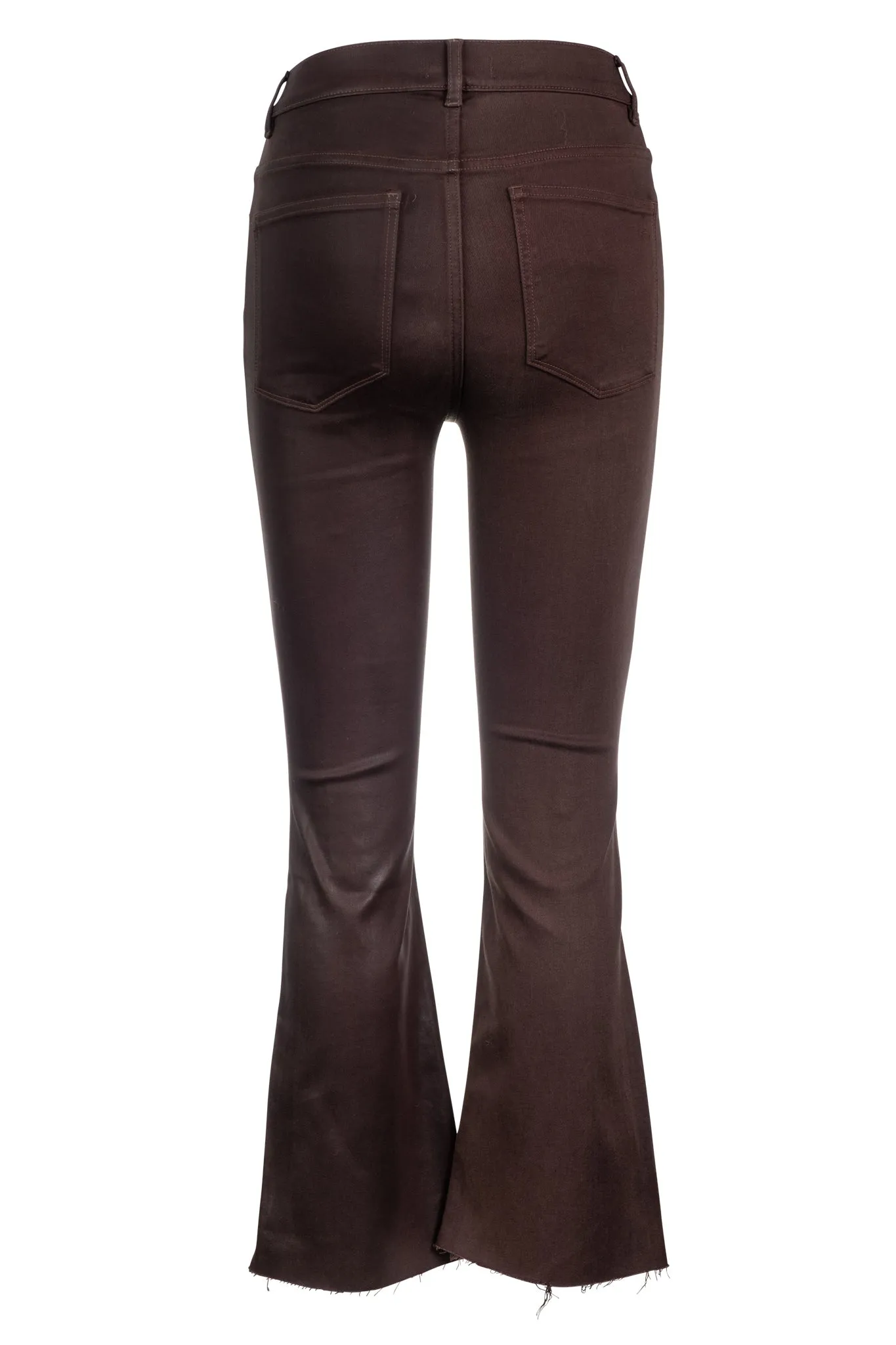 Bridget Boot Crop Jean - Chestnut Coated