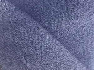 Cornflower Blue Plain 60 Grams Georgette Fabric (Wholesale)