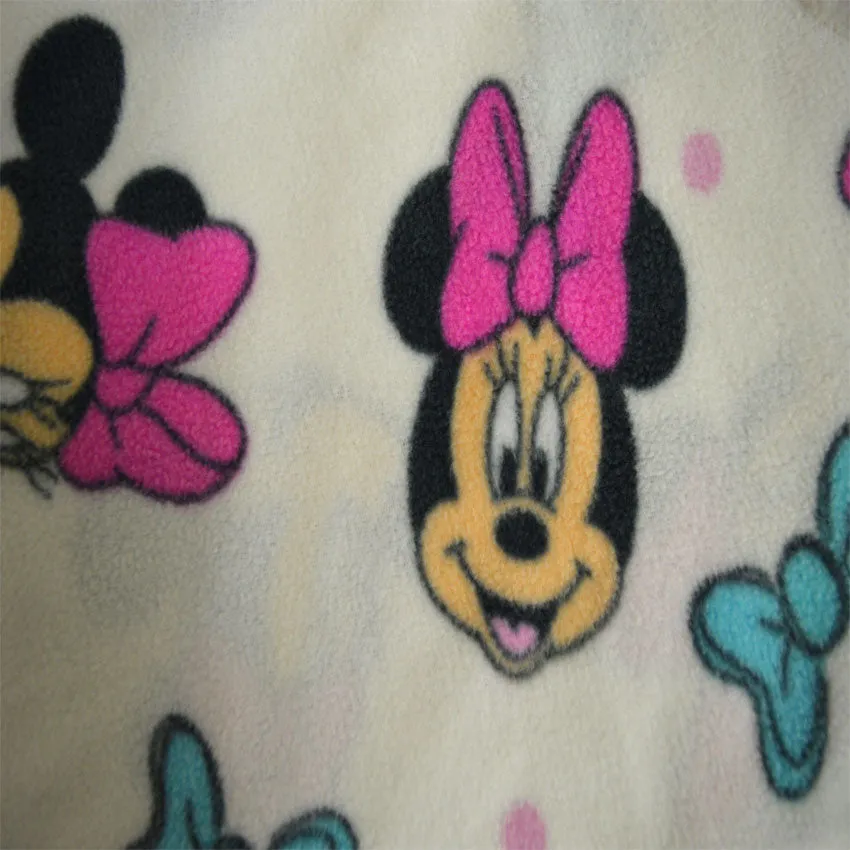 Disney Minnie Mouse Footie Infant Blanket Sleeper Pajamas