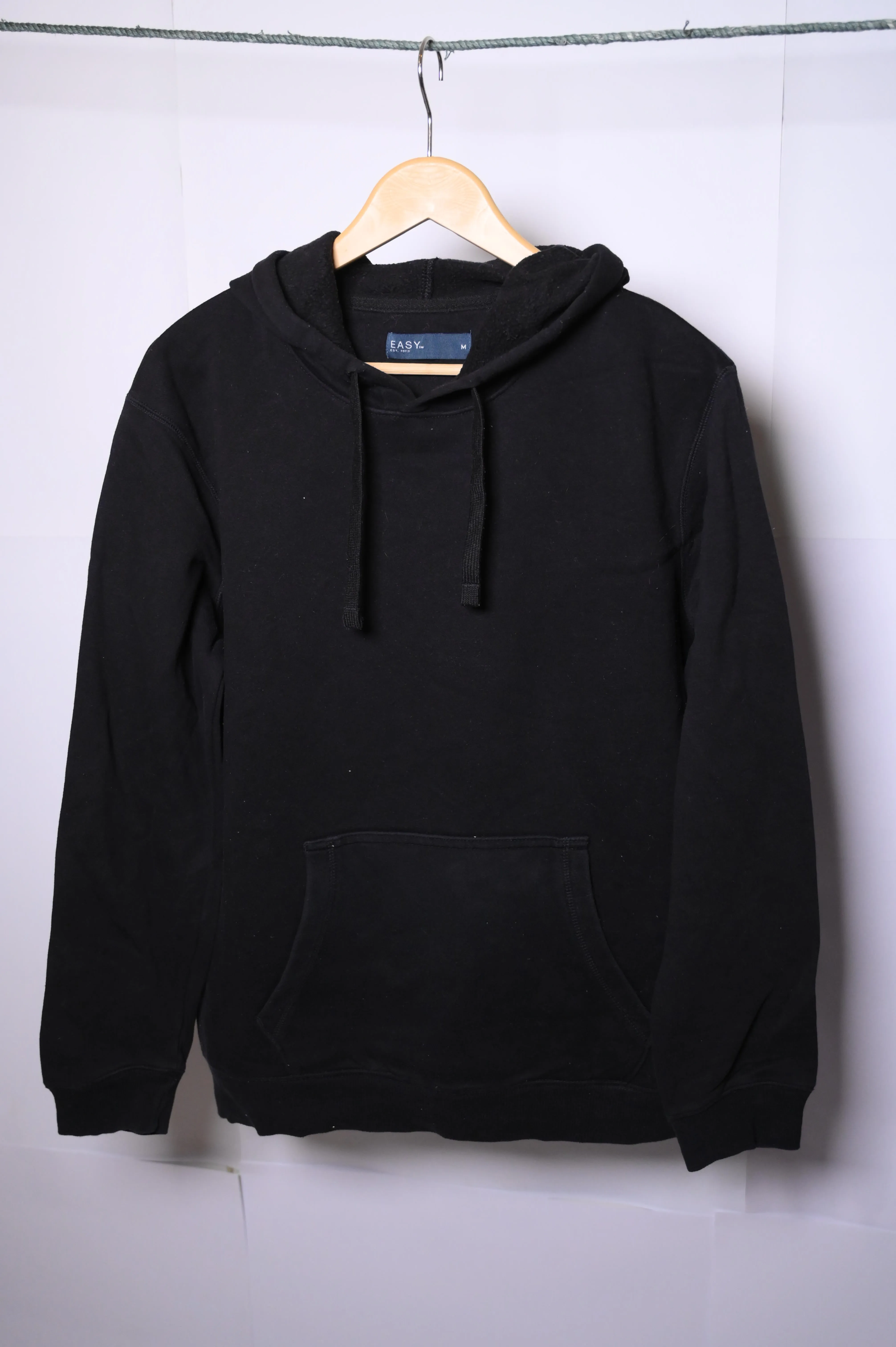 Easy Black Hoodie - Medium Size