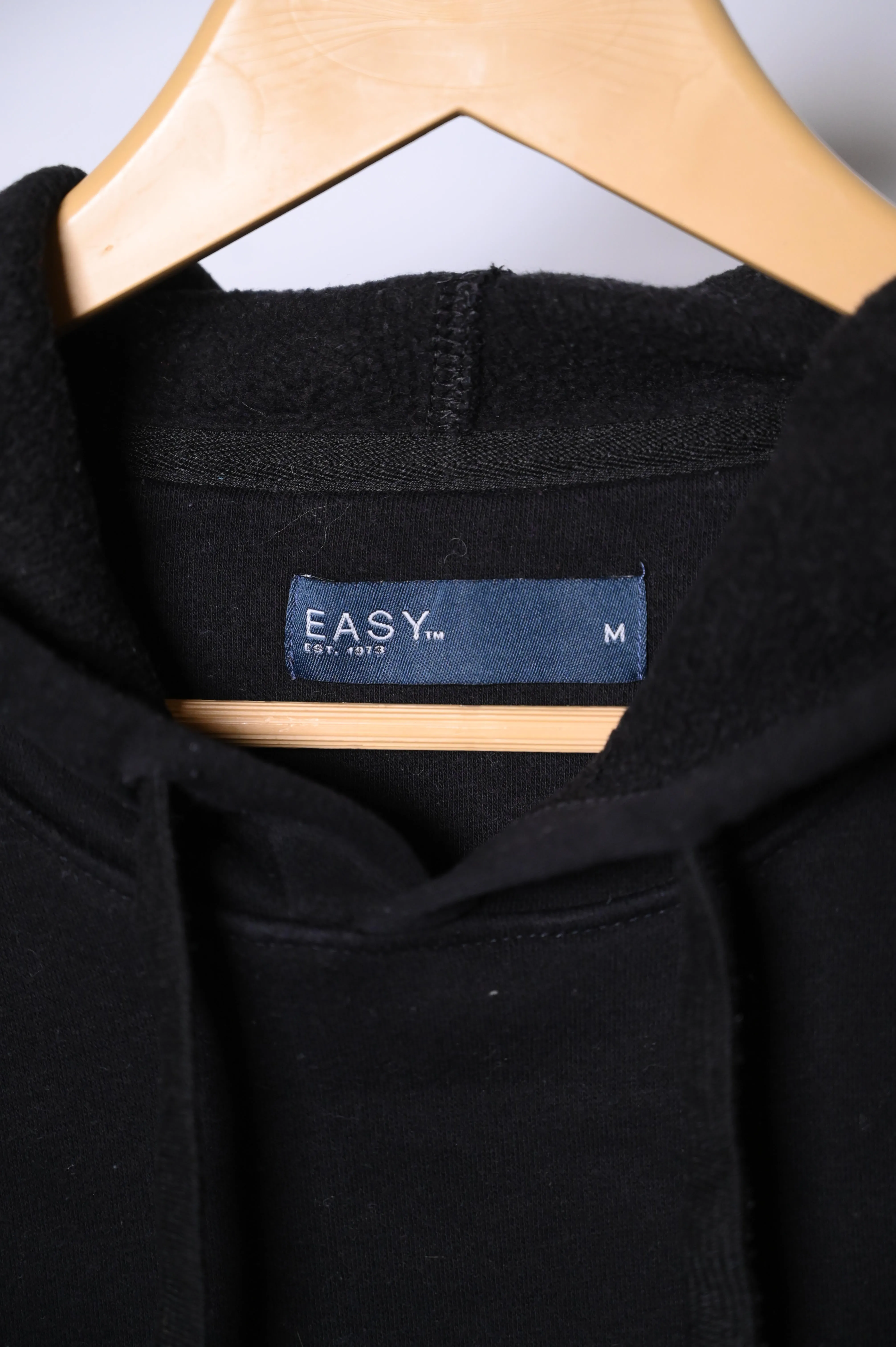 Easy Black Hoodie - Medium Size