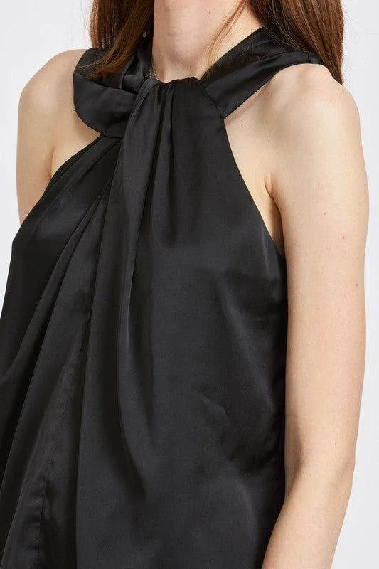 Emory Park | Sleeveless Blouse With Twist Front