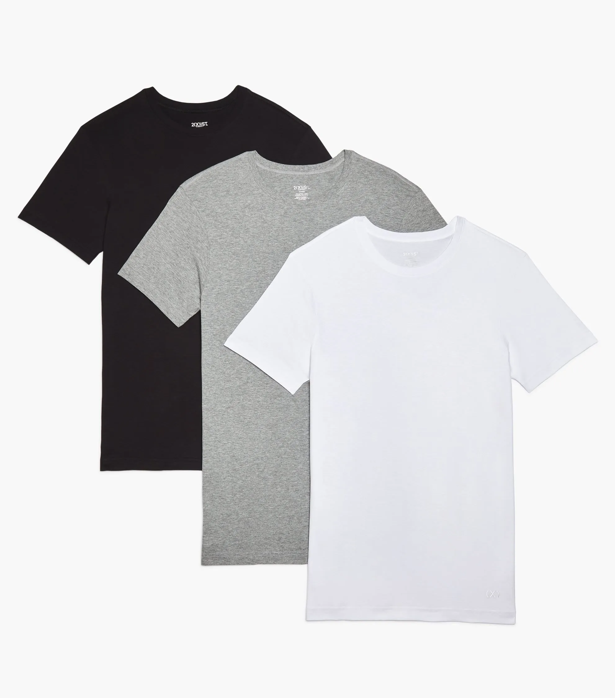 Essential Cotton Crewneck T-Shirt 3-Pack