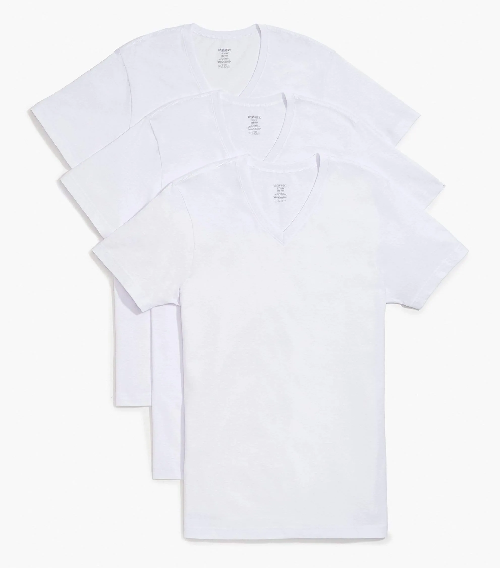 Essential Cotton V-Neck T-Shirt 3-Pack
