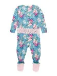Fancy Me Floral Ruffled Footie