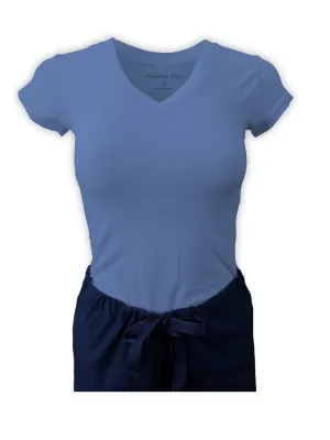 Flexibilitee Women's V-Neck Short Sleeve Tee | Ceil