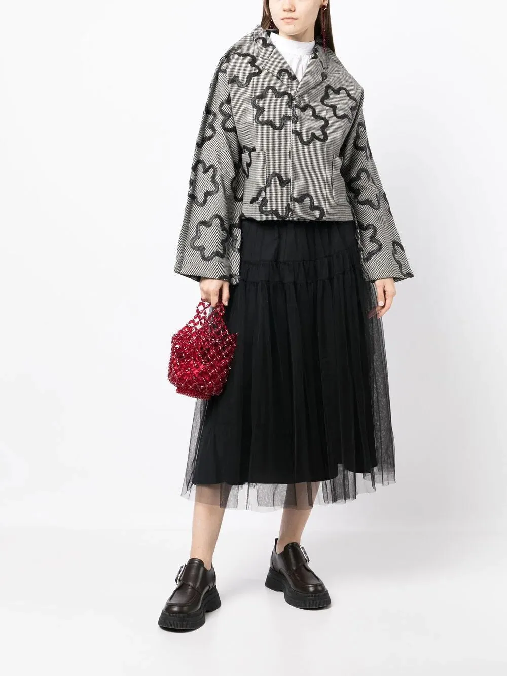 Flower Print Jacket