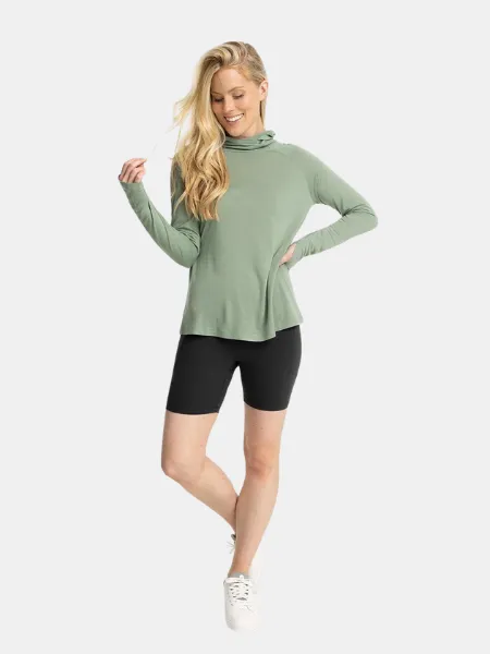 FREE FLY WOMEN'S BAMBOO LIGHTWEIGHT HOODIE II