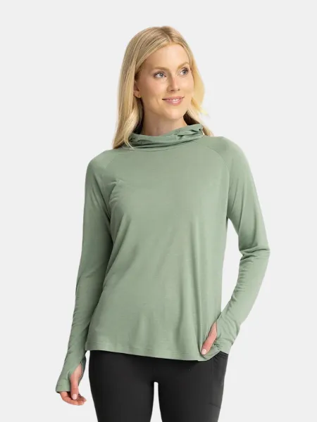 FREE FLY WOMEN'S BAMBOO LIGHTWEIGHT HOODIE II