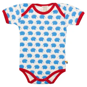 Hedgehog | Short Sleeve Baby Bodysuit | GOTS Organic Cotton