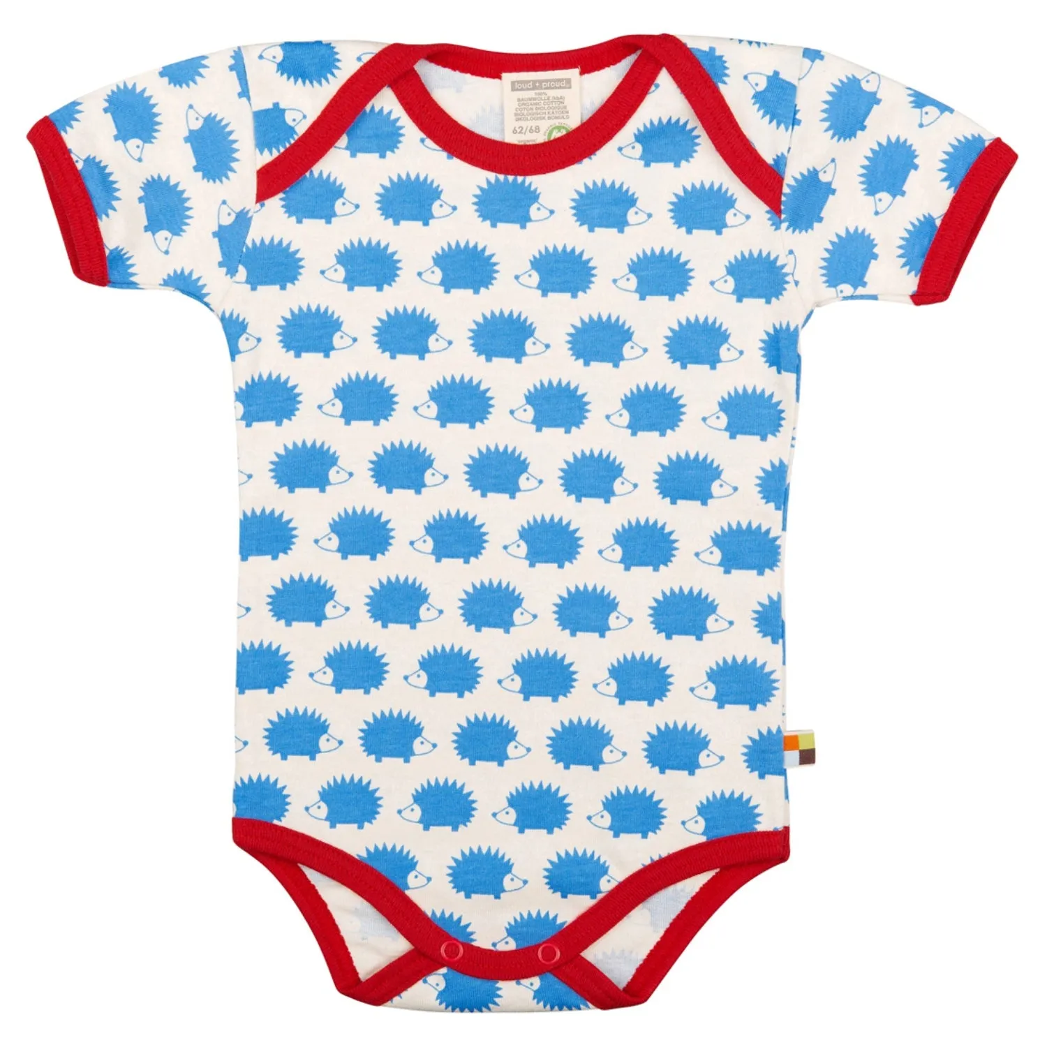 Hedgehog | Short Sleeve Baby Bodysuit | GOTS Organic Cotton