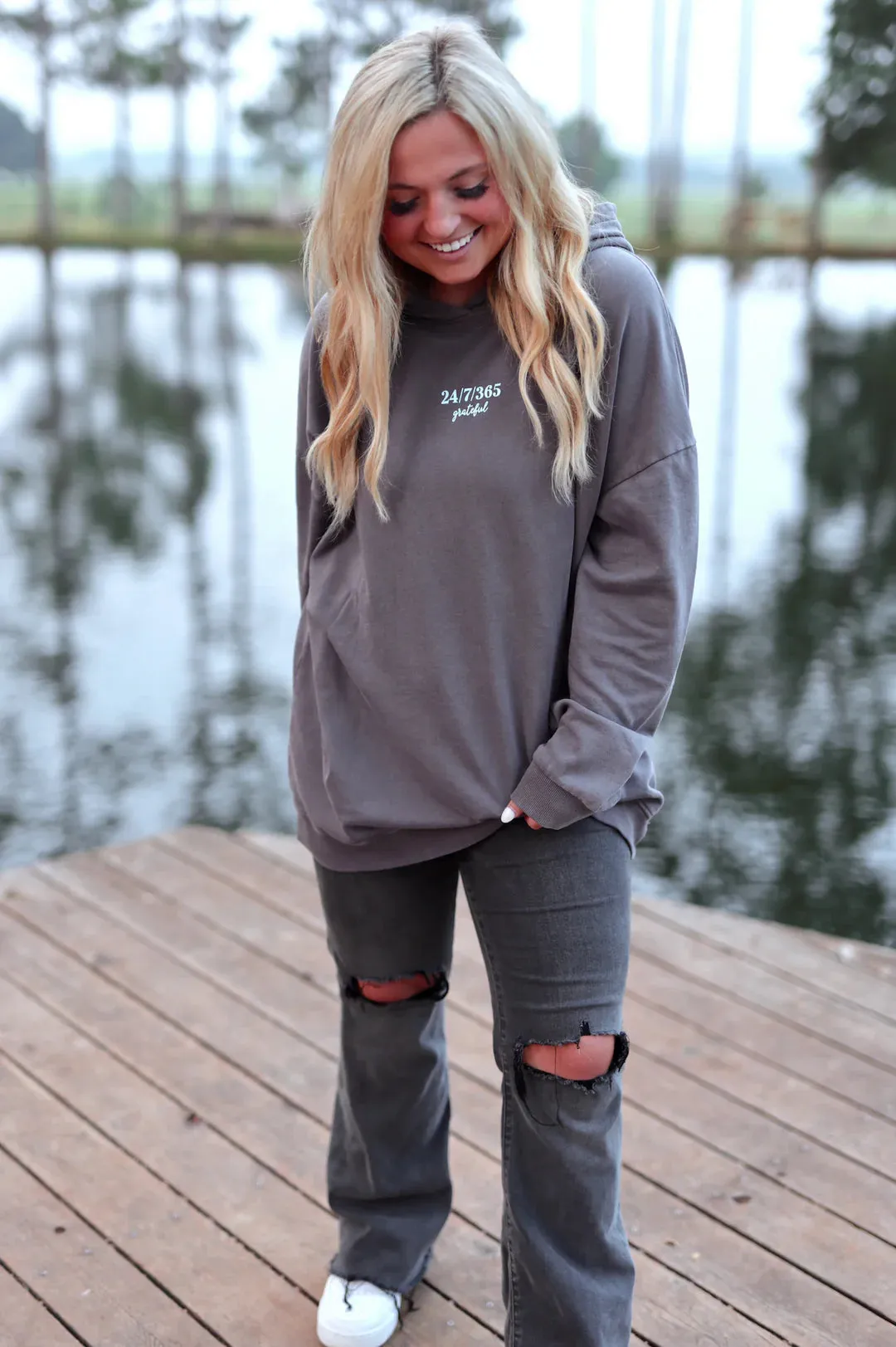 Jadelynn Brooke "Slow Down" Oversized Hoodie