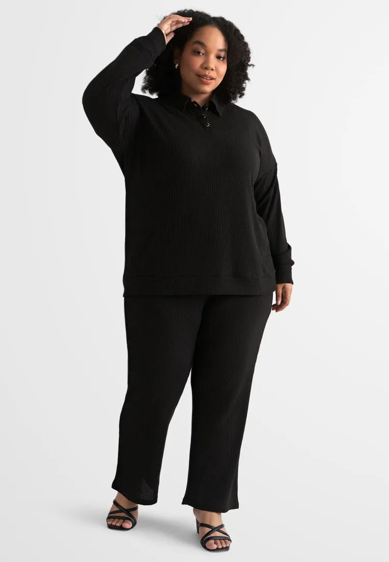 Joelle Relax Waffle Pants