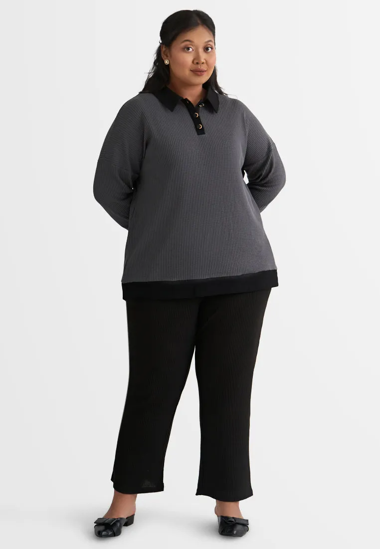 Joelle Relax Waffle Pants