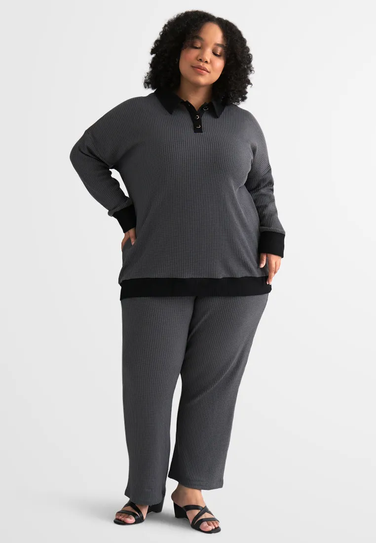 Joelle Relax Waffle Pants