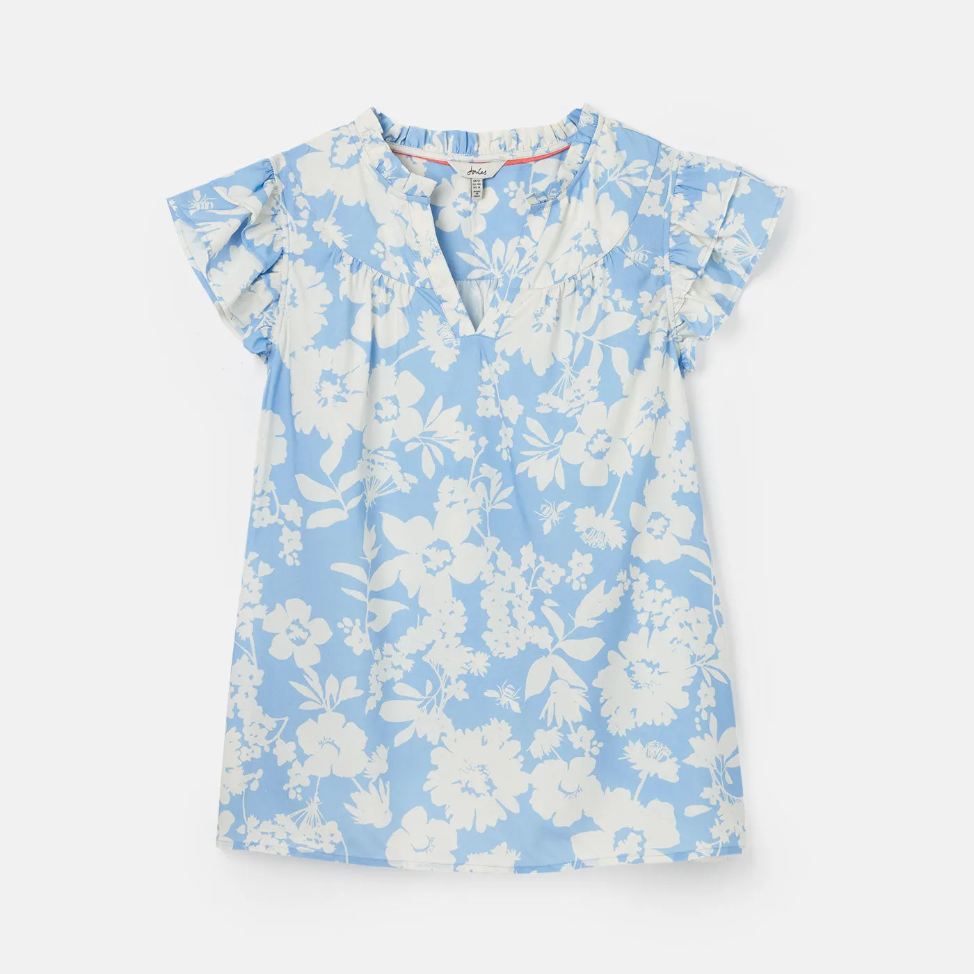 Joules Maxie Pop-Over Frill Blouse