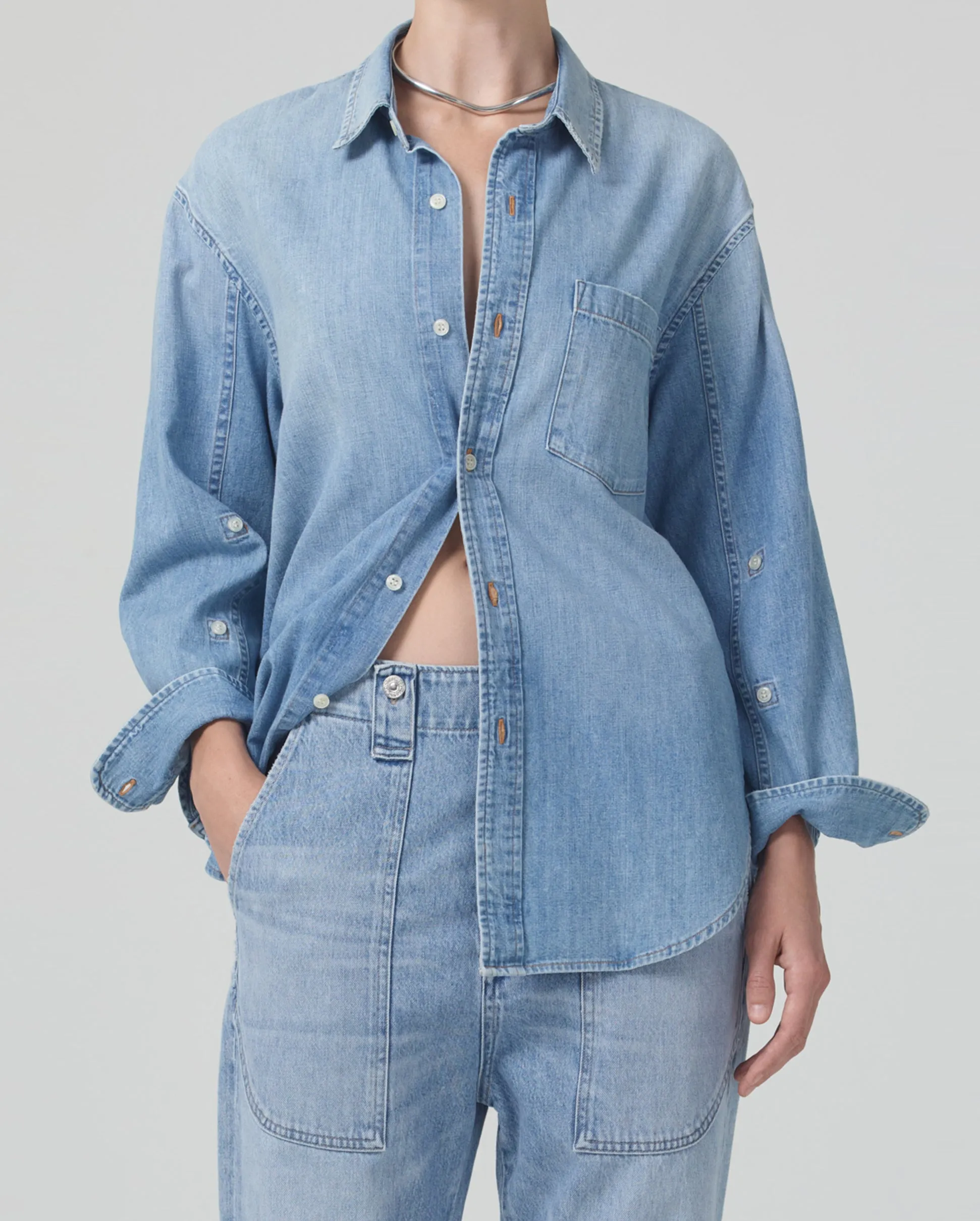 KAYLA SHIRT / TIDE