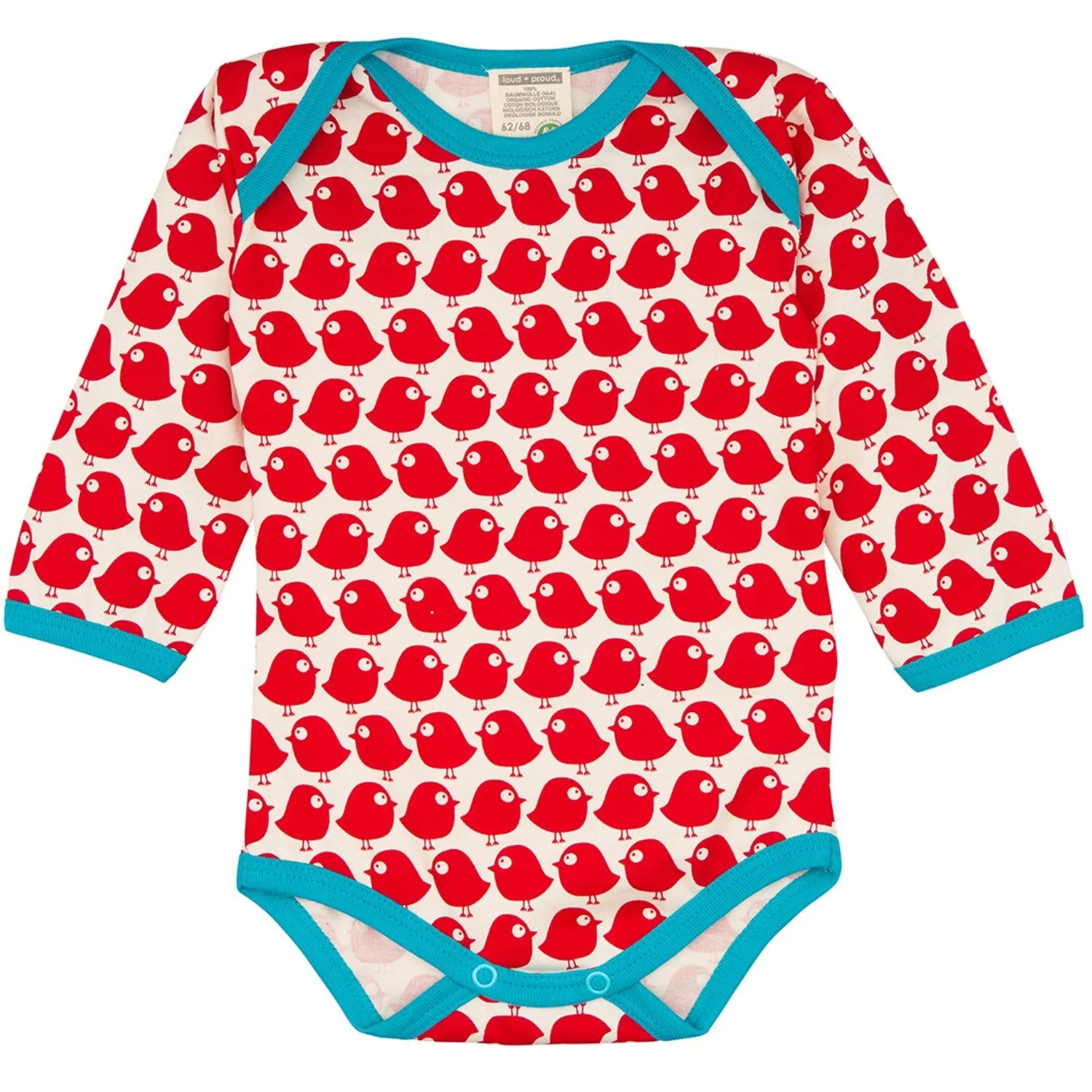 Little Birdie | Long Sleeve Baby Bodysuit | GOTS Organic Cotton