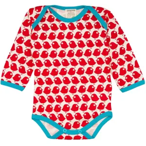 Little Birdie | Long Sleeve Baby Bodysuit | GOTS Organic Cotton