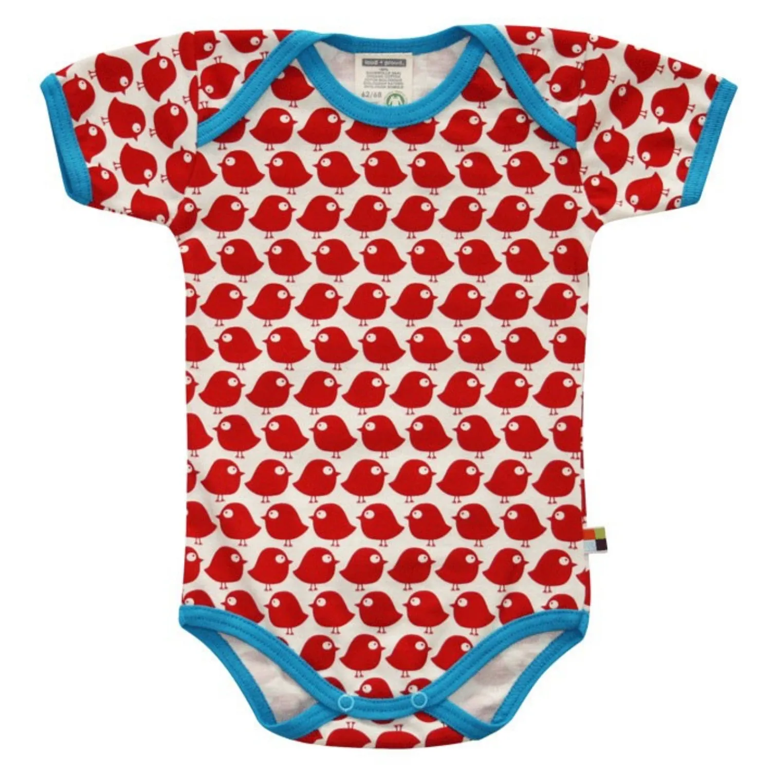 Little Birdie | Short Sleeve Baby Bodysuit | GOTS Organic Cotton