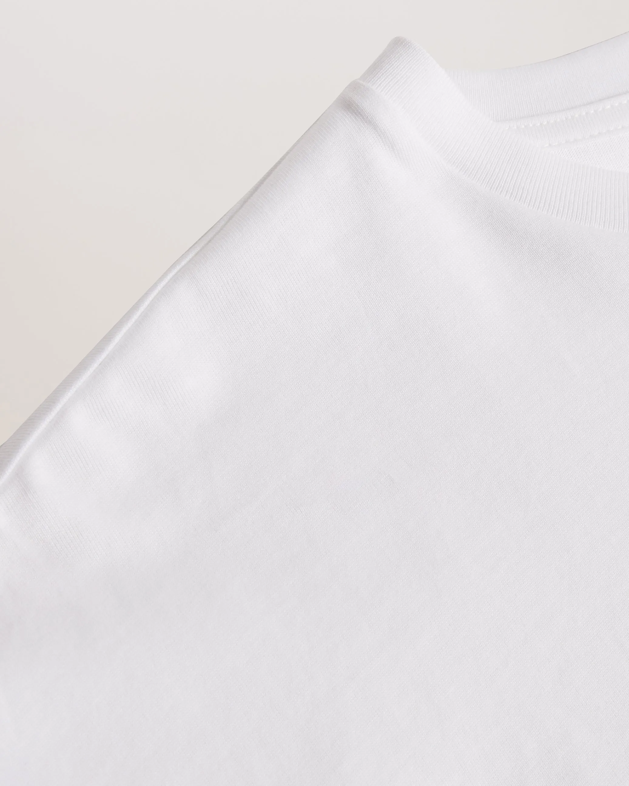 Malorry Branded Boxy Tee With Short Sleeve White