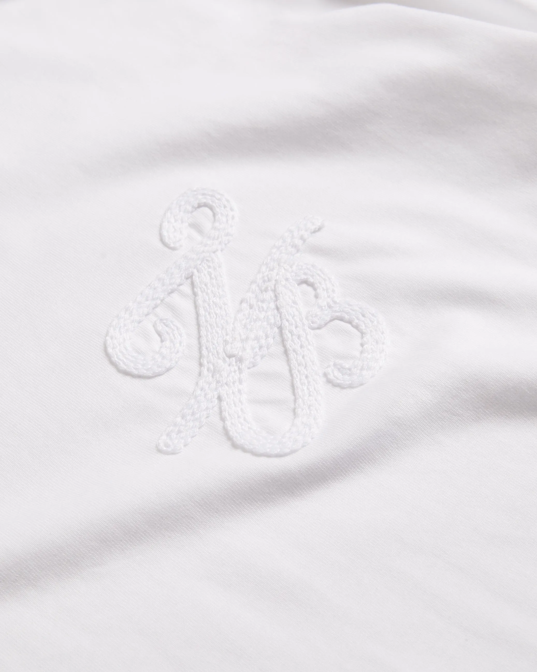 Malorry Branded Boxy Tee With Short Sleeve White
