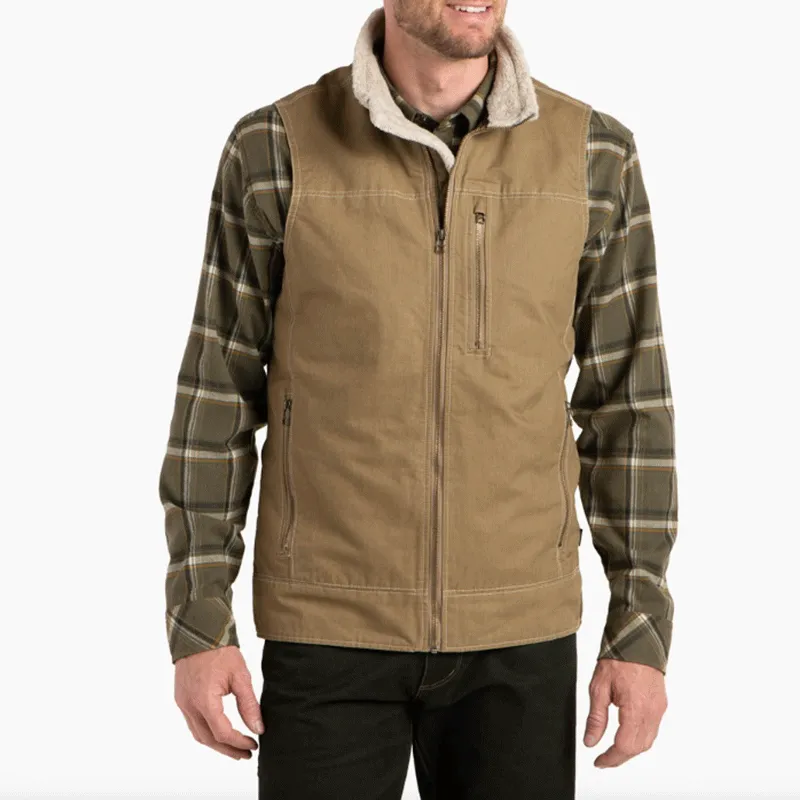 Men's Burr Lined Vest