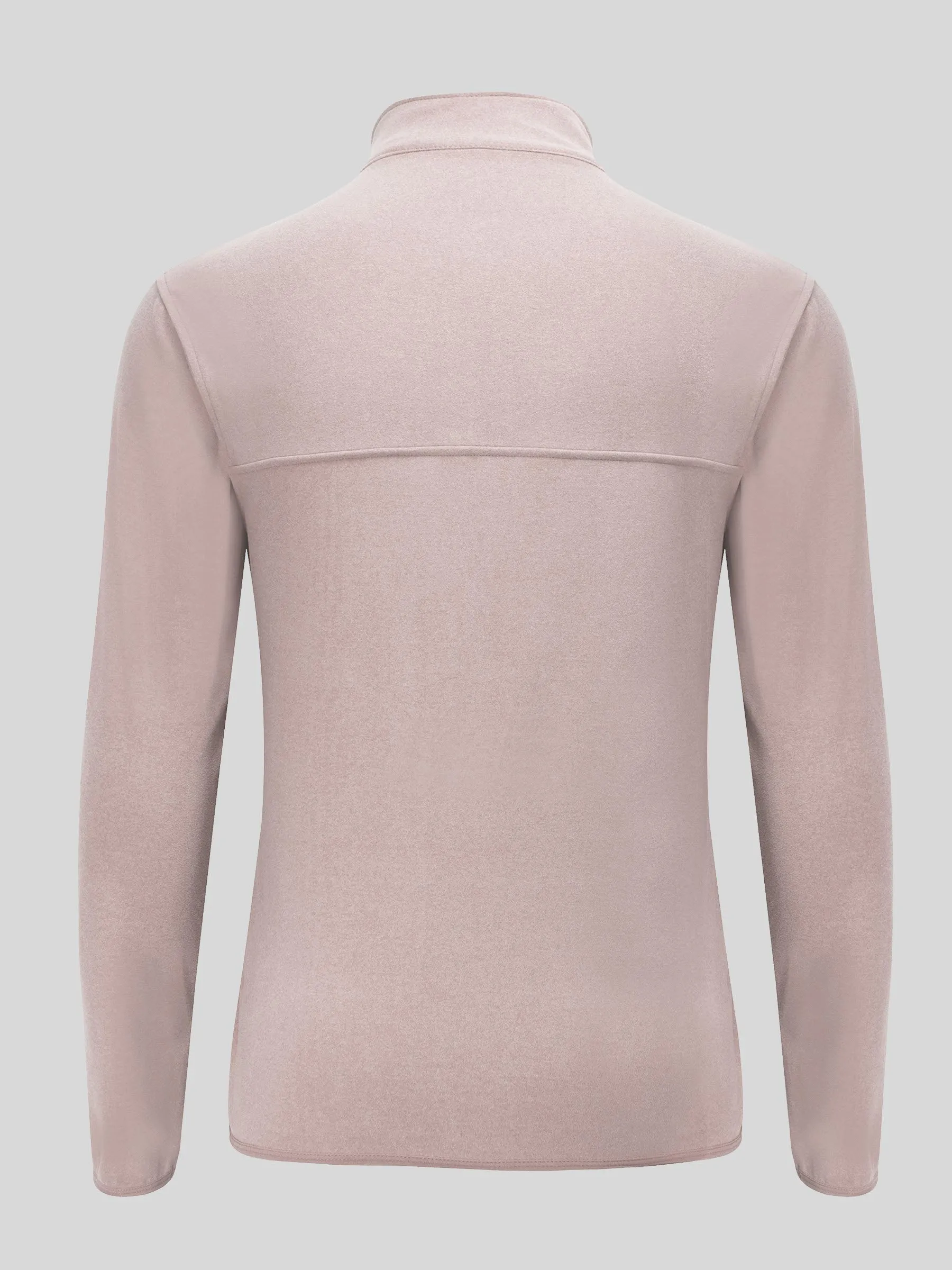 Men's Fleece Pullover Quarter Zip with Pockets