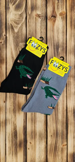 Men's Foozys Socks - Alligator