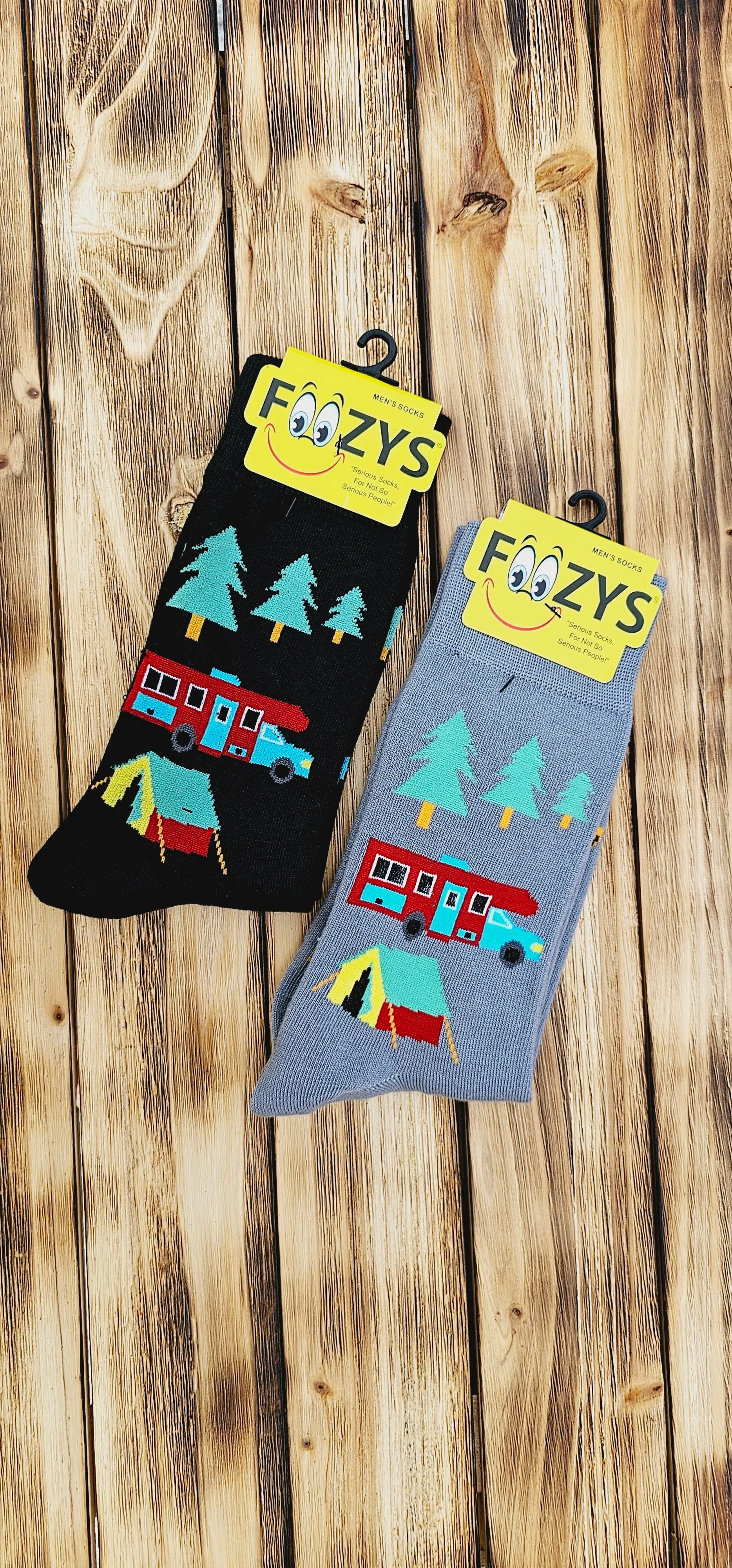 Men's Foozys Socks - Camping