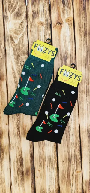 Men's Foozys Socks - Putting Green
