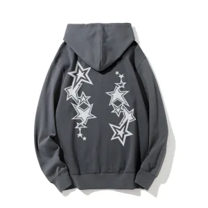 Mens Star Graphic Hoodies