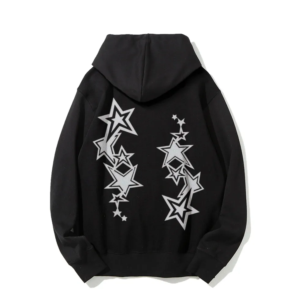 Mens Star Graphic Hoodies