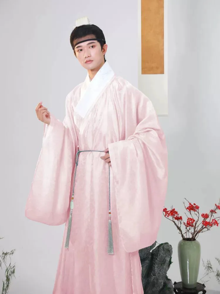 Mun Chun 暮春 Late Spring Ming Dynasty Daopao Men & Unisex Robe