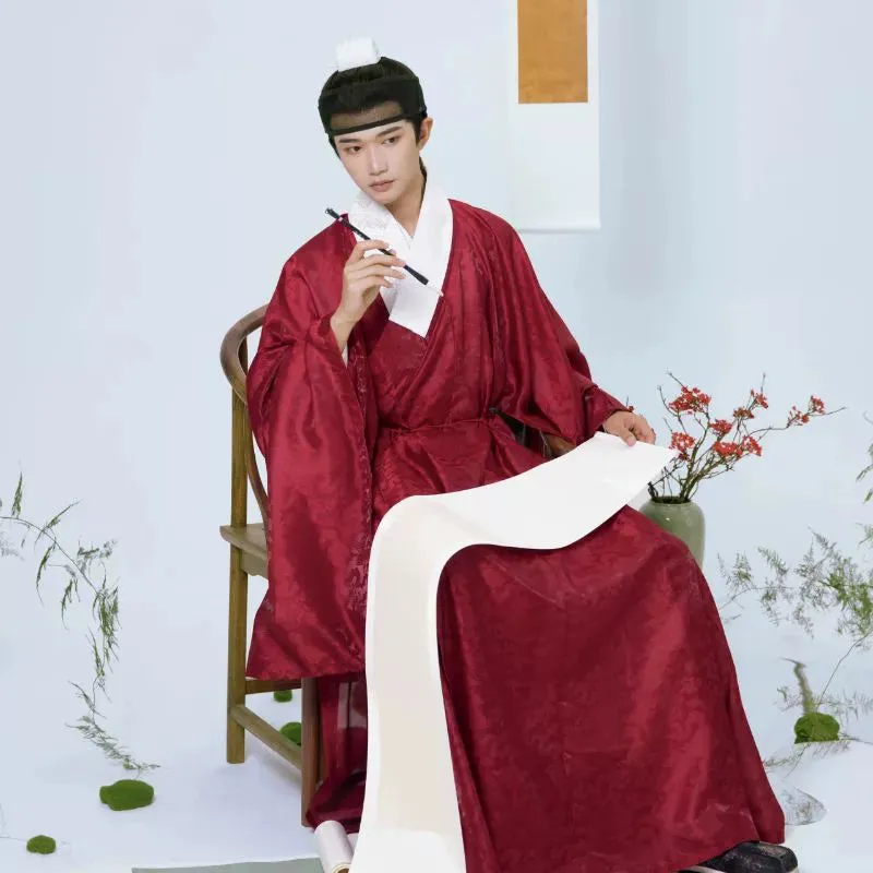 Mun Chun 暮春 Late Spring Ming Dynasty Daopao Men & Unisex Robe