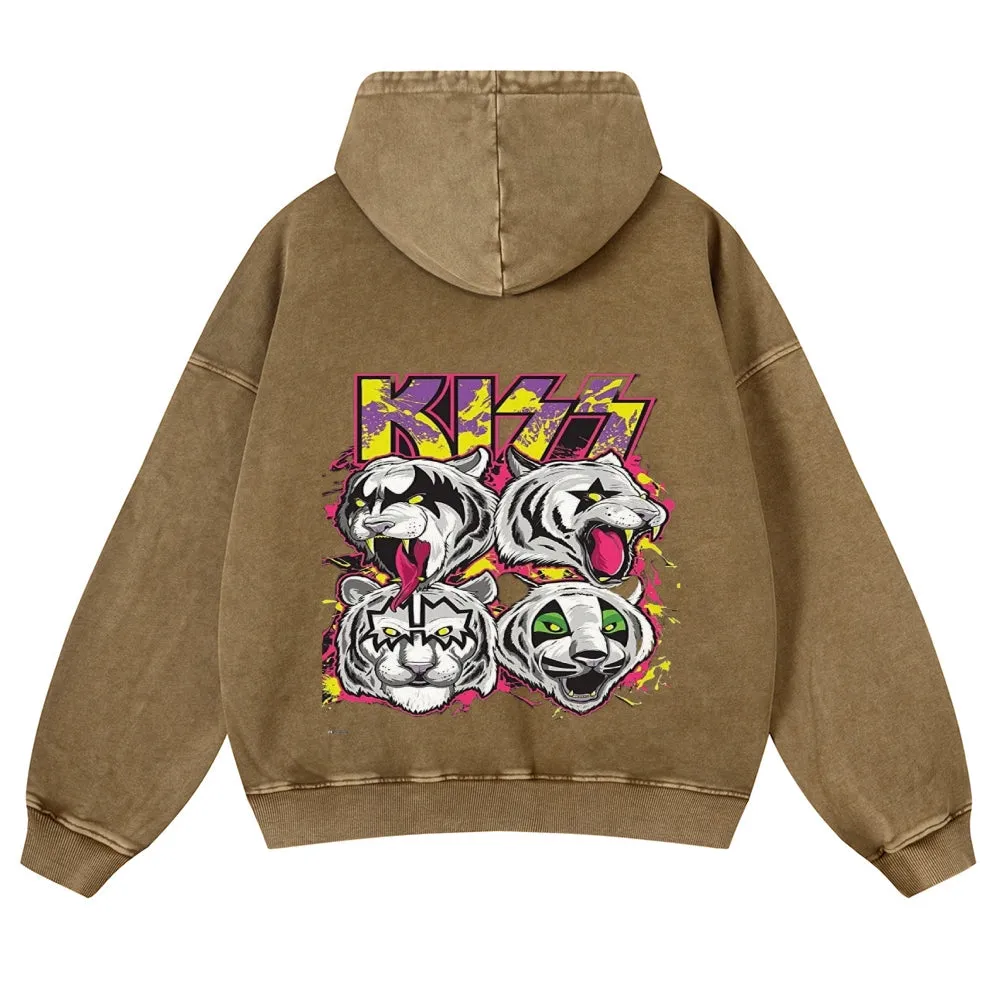 Parihar Men's Rock Band Pullover Hoodies