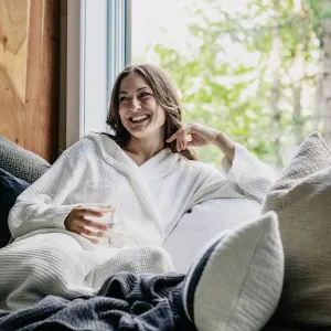 Pokoloko - Wave Cotton/Bamboo Robe