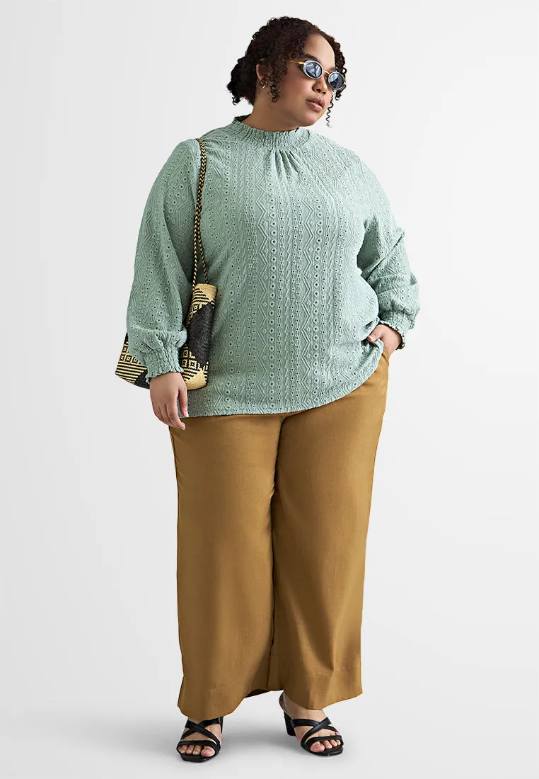 Skye Tropical Escape Wide Leg Pants