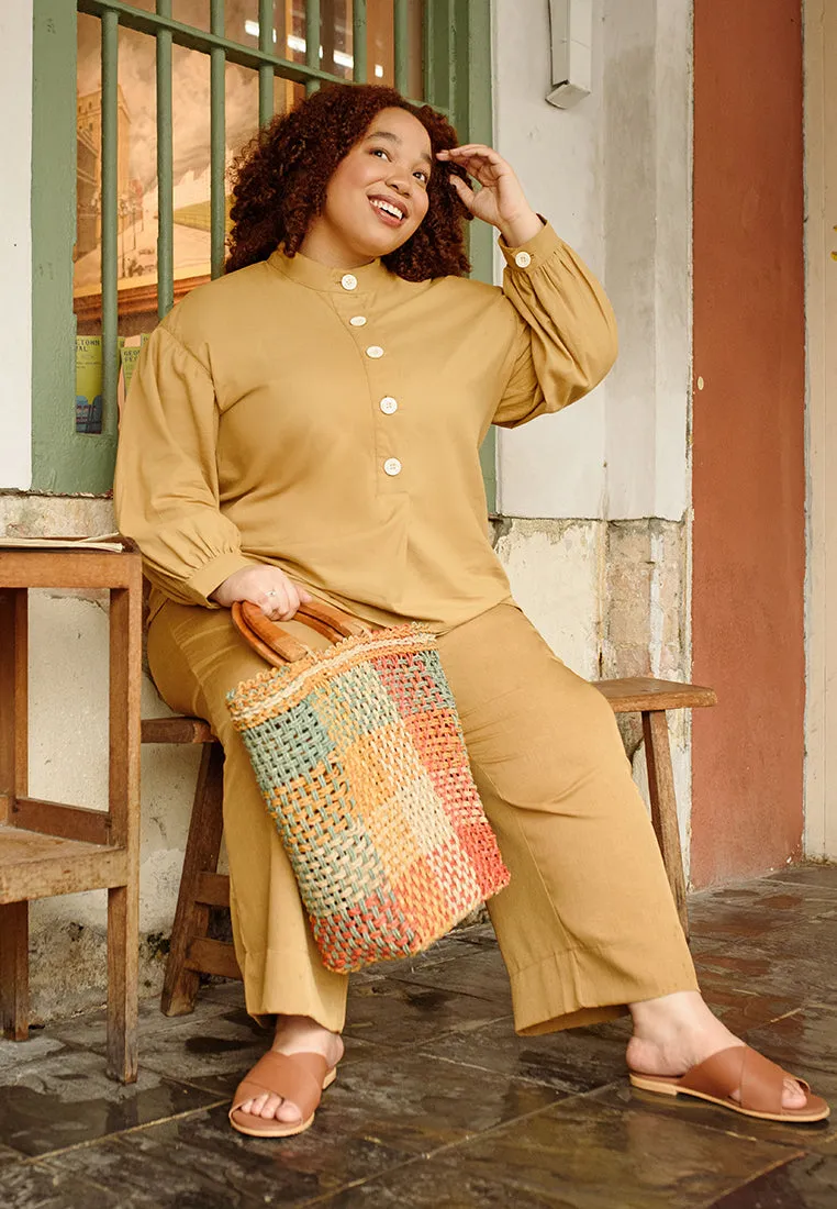 Skye Tropical Escape Wide Leg Pants