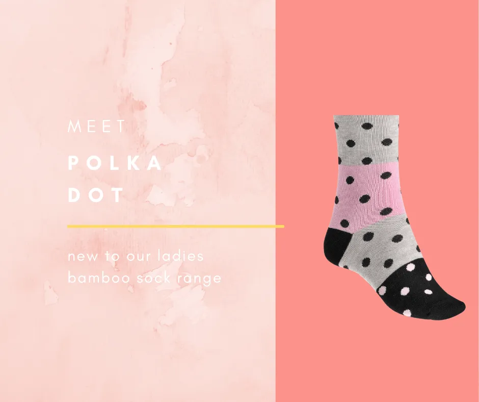 Socks Bamboo Womens Spot & Stripe
