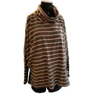 Stripe Knit Tunic Top