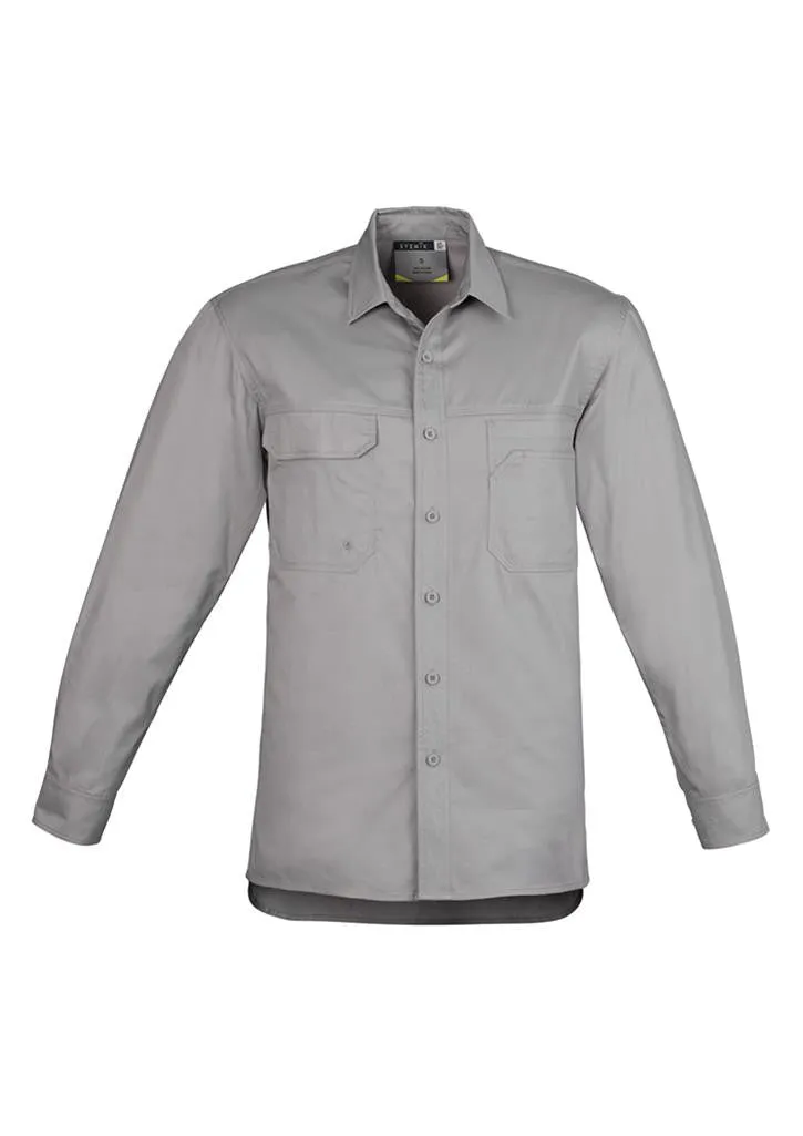 Syzmik Mens Lightweight Tradie L/S Shirt  (ZW121)