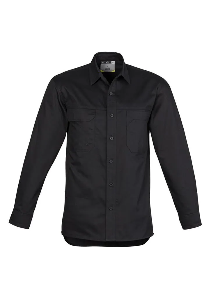 Syzmik Mens Lightweight Tradie L/S Shirt  (ZW121)