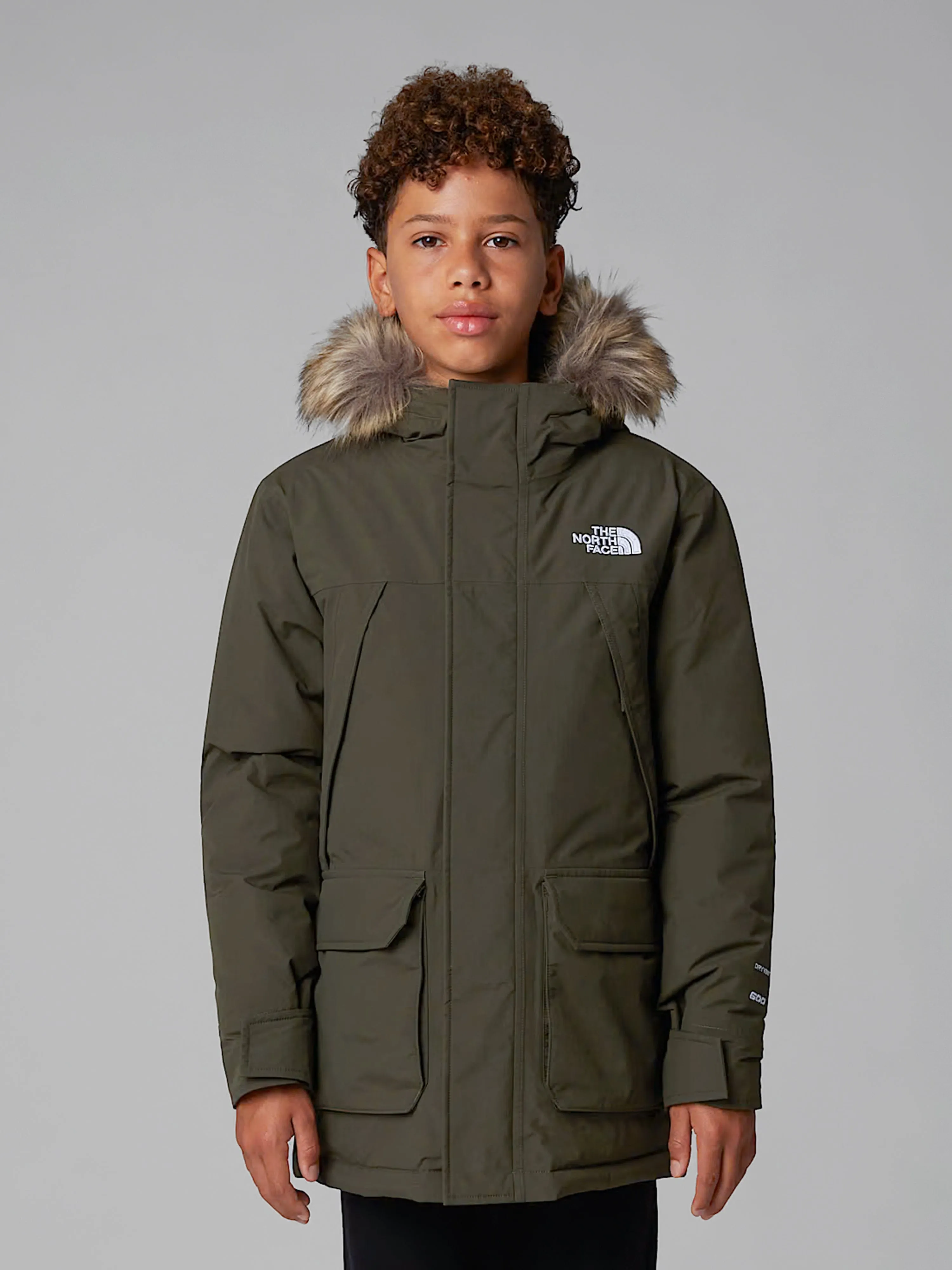 The North Face Boys Mcmurdo Parka in Green
