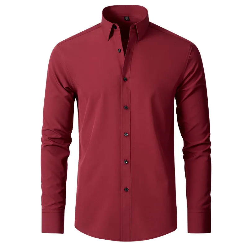 Timeless Anti-Crease Stretch Shirt for Men
