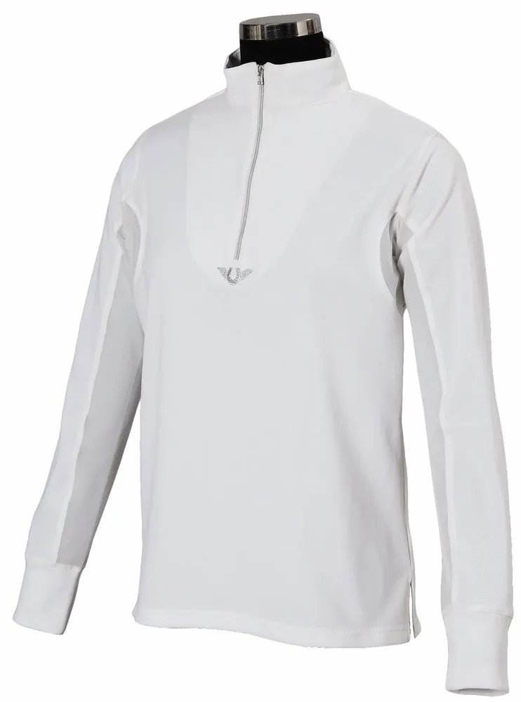 TuffRider Children's Ventilated Technical Long Sleeve Sport Shirt